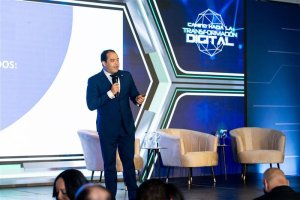 Magistrado Miguel Ángel Díaz Villalona, juez presidente de la Cámara Civil y Comercial del Juzgado de Primera Instancia del Distrito Nacional expuso el tema en el marco del evento denominado: “Camino hacia la Transformación Digital”