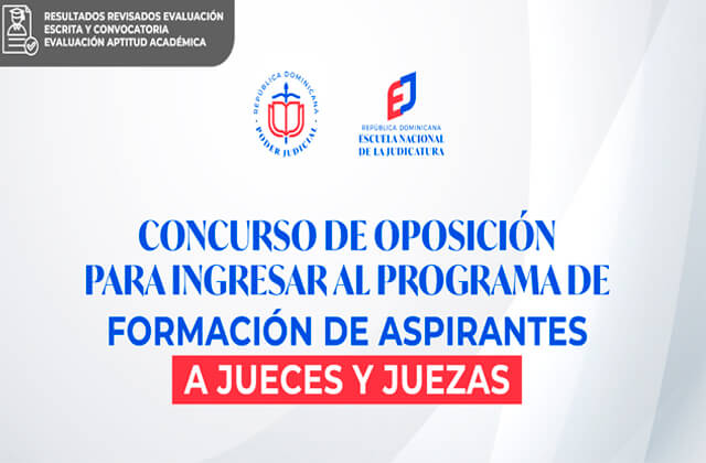 Formación de Aspirantes : Concurso de Oposición para Ingresar al Programa de Formación de Aspirantes 