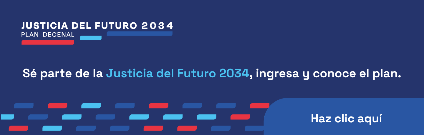 Plan Justicia del Futuro 2034