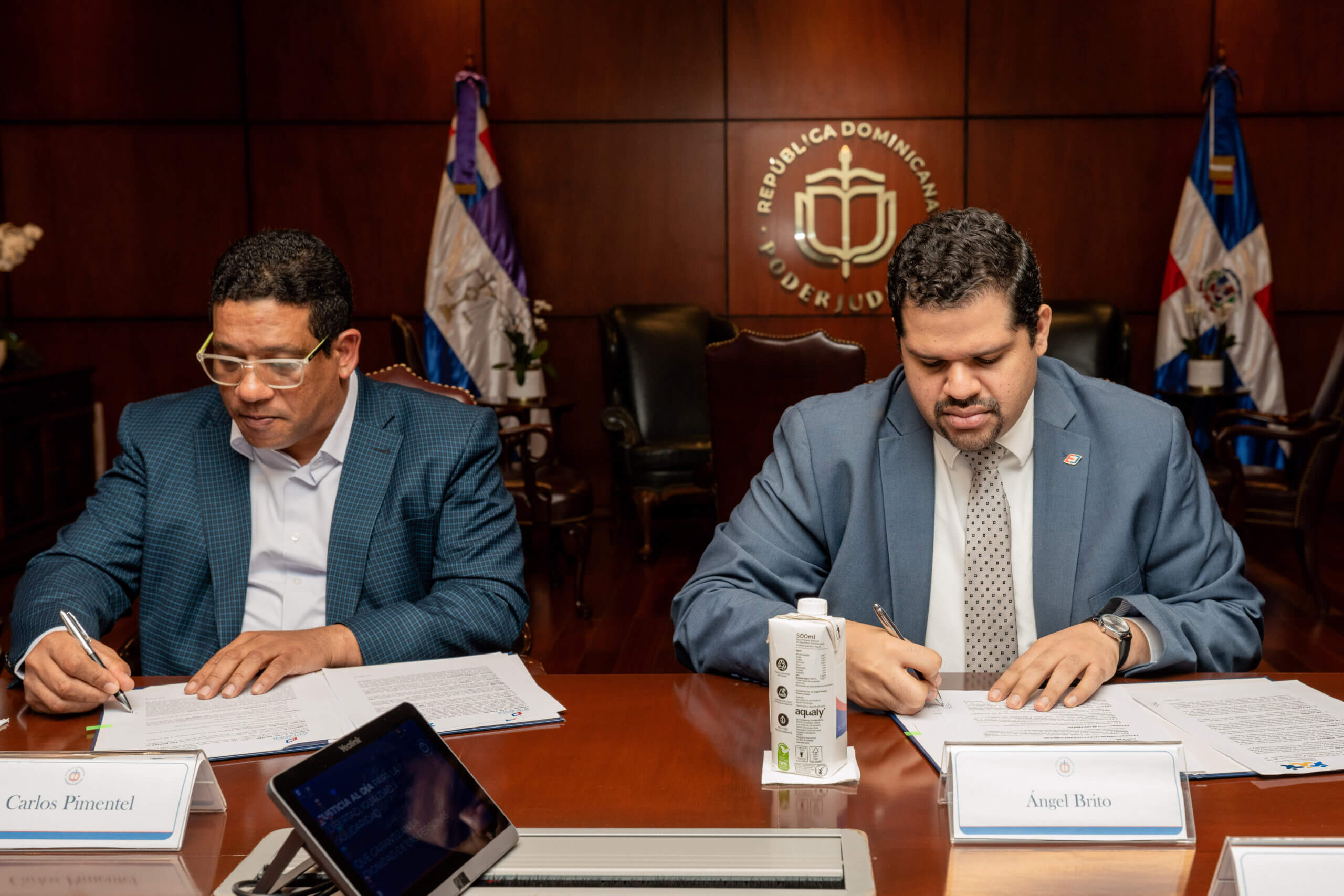 Escuela Nacional de la Judicatura y Dirección General de Contrataciones Públicas impulsan cooperación académica en derecho y compras públicas