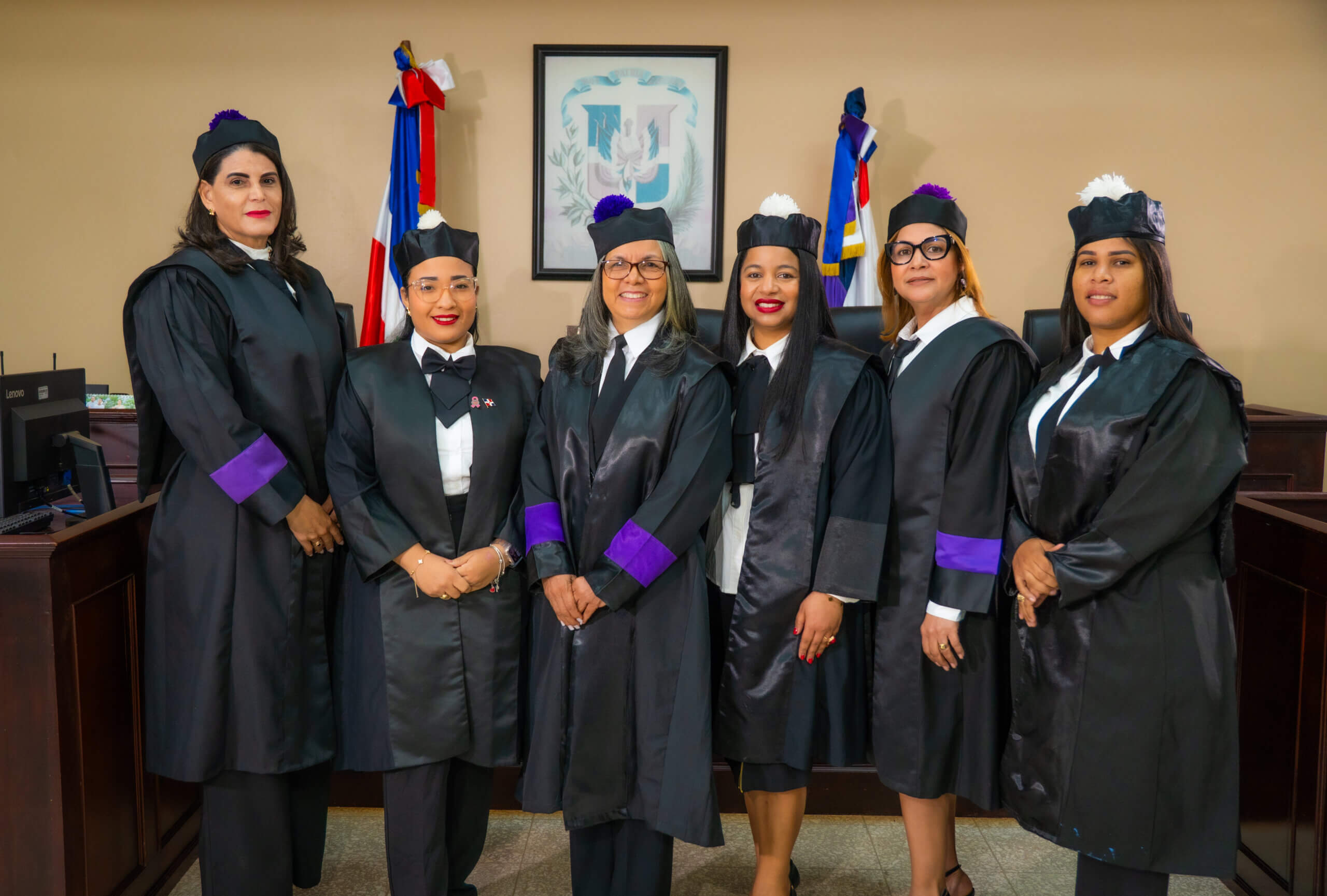 Tribunales del Departamento Judicial de Montecristi alcanzan el 97 % de sus salas sin retardo judicial