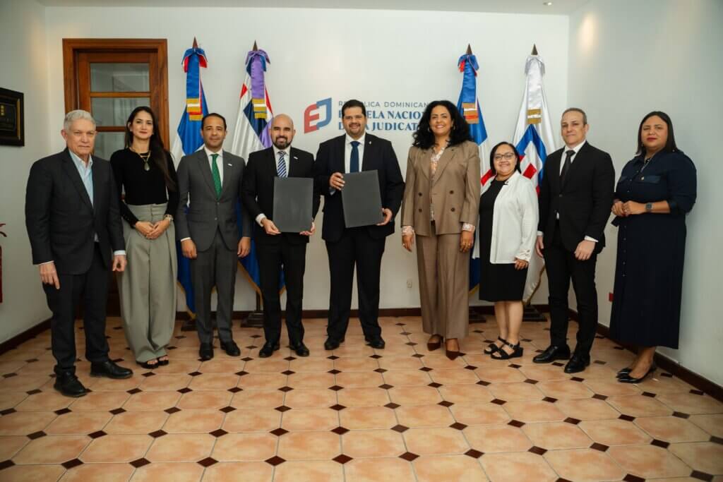 Escuela Nacional de la Judicatura y ANJE desarrollarán estudio sobre impacto de la justicia en los sectores productivos